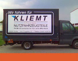 Beschriftung LKW