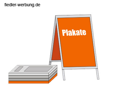 Druckprodukt Plakate