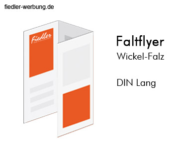 Flyer Wickelfalz